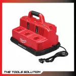 Milwaukee, battery charger, 12-18 volts, 6 fast charging, M12-18C3, 18V.x3, / 12V.x3