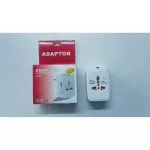 White power plug Universal Plug Travel Adapter + 2USB foreign travel equipment Can be used in many countries