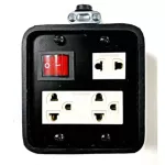 P.S Blog Blog, Plack, Power, Electric, Ground, 1-2 Channels, Switch only, not including power cord