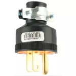 Haloshi tire plug, 3 -legged 15A 240V model 007, industrial rubber plug, power resistant rubber