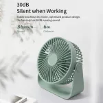 Sothing desktop fan Can put perfume