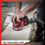 Milwaukee เครื่องขัดกระดาษทรายแบบลูกเบี้ยวไร้สาย ขนาด 125 มม. รุ่น M18 BOS125-0X