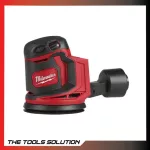 Milwaukee เครื่องขัดกระดาษทรายแบบลูกเบี้ยวไร้สาย ขนาด 125 มม. รุ่น M18 BOS125-0X