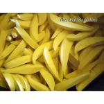 Pickled fruits, mango, peeling, pushed 3 flavors, containing 1,000 grams of bags + chilli, salt