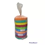 1 large round ribbon rope, 1 roll of golden bull