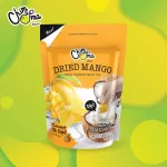 มะม่วงอบแห้งพร้อมดิปกะทิ 100กรัม / Dried Mango with Coconut Milk Dip 100g ยี่ห้อ ชิมมะ, Chimma Brand