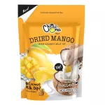 Dried mango with 100 grams of dip, 6 sachets/pack/Dried Mango with Coconut Milk Dip 100G 6BAGS/Pack Brand Timma, Chimma Brand