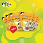 Dried mango with 100 grams of dip, 6 sachets/pack/Dried Mango with Coconut Milk Dip 100G 6BAGS/Pack Brand Timma, Chimma Brand