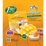 Dried mango with 100 grams of dip, 6 sachets/pack/Dried Mango with Coconut Milk Dip 100G 6BAGS/Pack Brand Timma, Chimma Brand