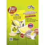Crispy durian with 100 grams / Freeze-Dried Durian with Coconut Milk Dip 100g, Chimma Brand brand