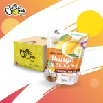 Freeze-Dried Mango Sticky Rice with Coconut Milk Dip 50g 24Bags/1Carton ยี่ห้อ ชิมมะ, Chimma Brand