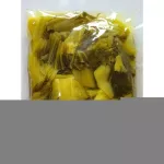 Cut pickled cabbage, sliced ​​500 grams, Ratchaburi housekeeper mixed with herbs Can do a variety of menus