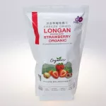 Longan, stuffed strawberry, freezer, organic win