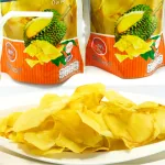 Durian Chip Durian Durian Chip 250 g, selected durian Slide into thin sheets, crispy, crispy, crispy, crispy, crispy