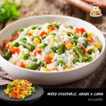 1kg/pack, frozen vegetables, Frozen Mixed Vegetable