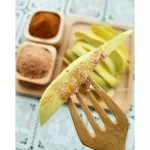 Pickled fruits, mango, peeled, pickled, natural salt, jar, 1,000 grams + chilli, delicious salt