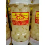 Garlic, pickled, honey, three flavors, very tasty New, big bottle 800 grams, 1 bottle