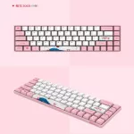 แป้นพิมพ์ แป้นพิมพ์เชิงกล Akko 3108v2 Fuji cherry blossoms mechanical keyboard games Cherry
