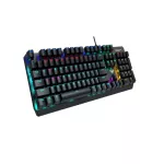 [100%authentic] Aula F2066-II Black/Blue Switch Gaming Keyboard keyboard Keyboard keyboard, play games Glowing keyboard for Gamer is easy to use.