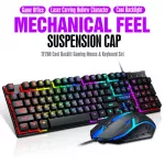 Keyboard mouse set with LED character LED, glow keyboard + Mouse Th30999