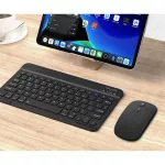 For Ipad Wireless Keyboard Mouse Combo Bluetooth Keyboard And Mouse Set Rechargeable Keyboards For Ipad Lap Computer