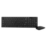 HK-06 Ultra-Thin Silent 2.4g Wireless Keyboard and Mouse Set 101 Keyboard 3 Button 1000DPI Mouse USB Receiver Combos