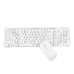 Silent Ultra-Thin 2.4ghz Wireless Keyboard Mouse Set For Lap Pc Computer Wireless Portable Keyboard