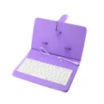 Universal PU Leather Wired Keyboard Case for Andriod Protective Mobile Phone Bluetooth Keyboard for 4.8-6INCH Phone