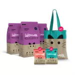Lifemate Life Metal Cat Food, Other, Cat Food, Farcies, Flavored Flavors for Cats, Old Cats, 1 year or more, 1 bag, 1 bag 1.3KG. And free gifts.