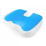 Memory foam seat with cold gel