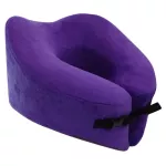 Special thicker foam neck pillow supports the body.