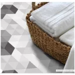 Beautiful sticker wall stickers for decorating 10 pieces. Hexagonal Sticker for Decoration Set of 10 Pieces.