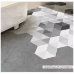 Beautiful sticker wall stickers for decorating 10 pieces. Hexagonal Sticker for Decoration Set of 10 Pieces.