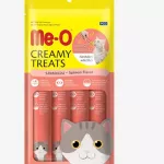 Me-O Creamy Treats with Olini Cat 15 grams/Packing 4 sachets/bags