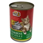 Wet food for cats Sardine flavor in jelly 400 g sardine in jelly