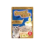 อาหารแมว Super Cat ซุปเปอร์แคท อาหารเปียกแมว ขนมแมว เพ้าซ์แมว คุณภาพสูง เพิ่มทอรีน โอเมก้า3 อร่อยดีต่อสุขภาพ ซอง70g