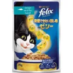 1ซองอาหารแมว Felix เฟลิกซ์ Cat food เพาซ์แมว อาหารแมวเปียก สำหรับ แมว และ ลูกแมว มี 8รสชาติขนาด 70 กรัม