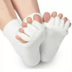 ถุงเท้าใส่นอน นวดเท้า แบบแยกนิ้ว Massage Socks