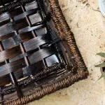 Cemetery baskets / weaving baskets / empty baskets / gift baskets - bamboo wash