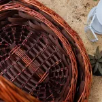 Baskets, baskets, bare baskets, gift baskets, rattan