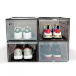 Clip PAC ETC PAC, 4 boxes, StandardView models, strong front, stacked in 2 colors.