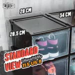 Clip Pac Sneaker Pac, 6 boxes, Standard view, strong front, stacked in 2 colors