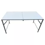 Sun Brand โต๊ะพับขนาดกลาง ยาว 150 ซม. แข็งแรง ทนทาน พับเก็บได้ โต๊ะพับ โต๊ะขายของ โต๊ะวางของ