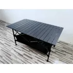 โต๊ะพับสำหรับ Camping สีดำ จัดส่งทันที