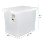 J.C.J. Japanese box, box, multi -purpose box, storage box, size 28 L No.5223