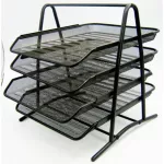 ชั้นวางเอกสาร ถาดใส่เอกสาร Paper Tray Organizer 3 Tier, 4 Tier