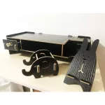 ชั้นวาง ชั้นวางจอคอม ตั้งจอ วางจอคอม ชั้นเอนกประสงค์ ที่วางวจอคอม จัดระเบียบ โต๊ะทำงาน เก็บของจุกจิก อุปกรณ์สำนักงาน