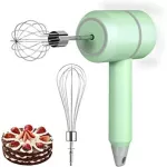 Electric egg mixer, wireless, egg beating machine, wireless powder, USB Rechargeable Hand Mixer