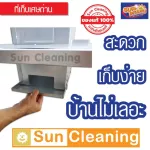 Sun Brand โต๊ะกินข้าว โต๊ะหมูกระทะ ขนาดเล็ก สีเงิน ขนาด75x85x35 ซม. พร้อมขาเตาปิ้งย่างสีเงิน