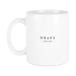 Mug Ceramic Graph Glass